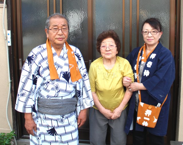 大橋町会長'' 大橋町会長''