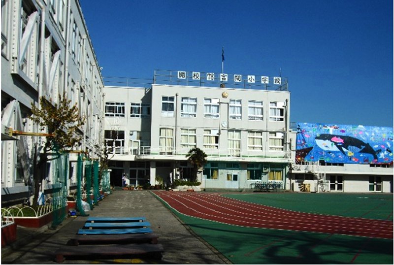 創建当時のままの言問小学校'' 創建当時のままの言問小学校''